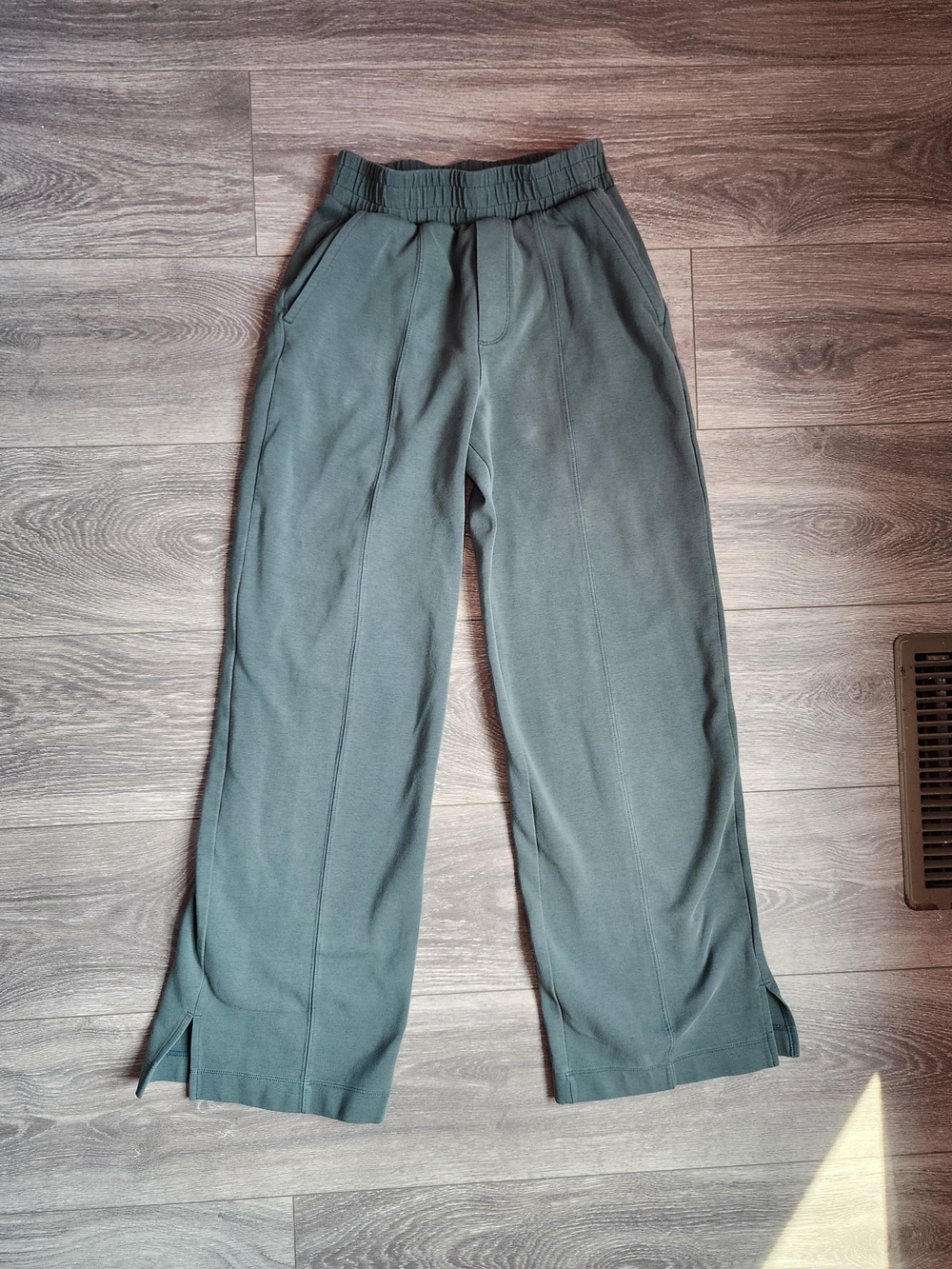 Old Navy Active Jade Green Pull-On Wide Leg Sweat Pants Size XS